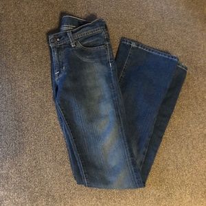 Citizens of Humanity Jeans w/ Yellow Stitched Logo
